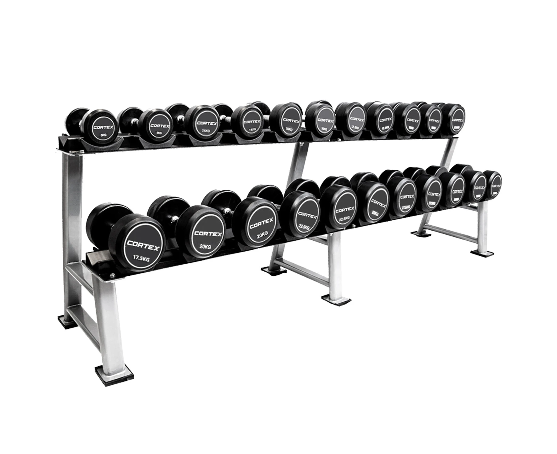 CORTEX 5kg-30kg Pro-Fixed Dumbbells