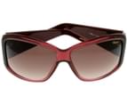 Chopard Sunglasses Women Rectangular Bordeaux Light and Dark Pink 3