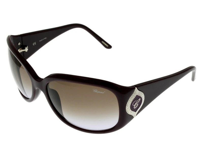 Chopard Sunglasses Shiny Plum Women Rectangular