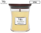WoodWick Lemongrass & Lily Medium Scented Candle 275g