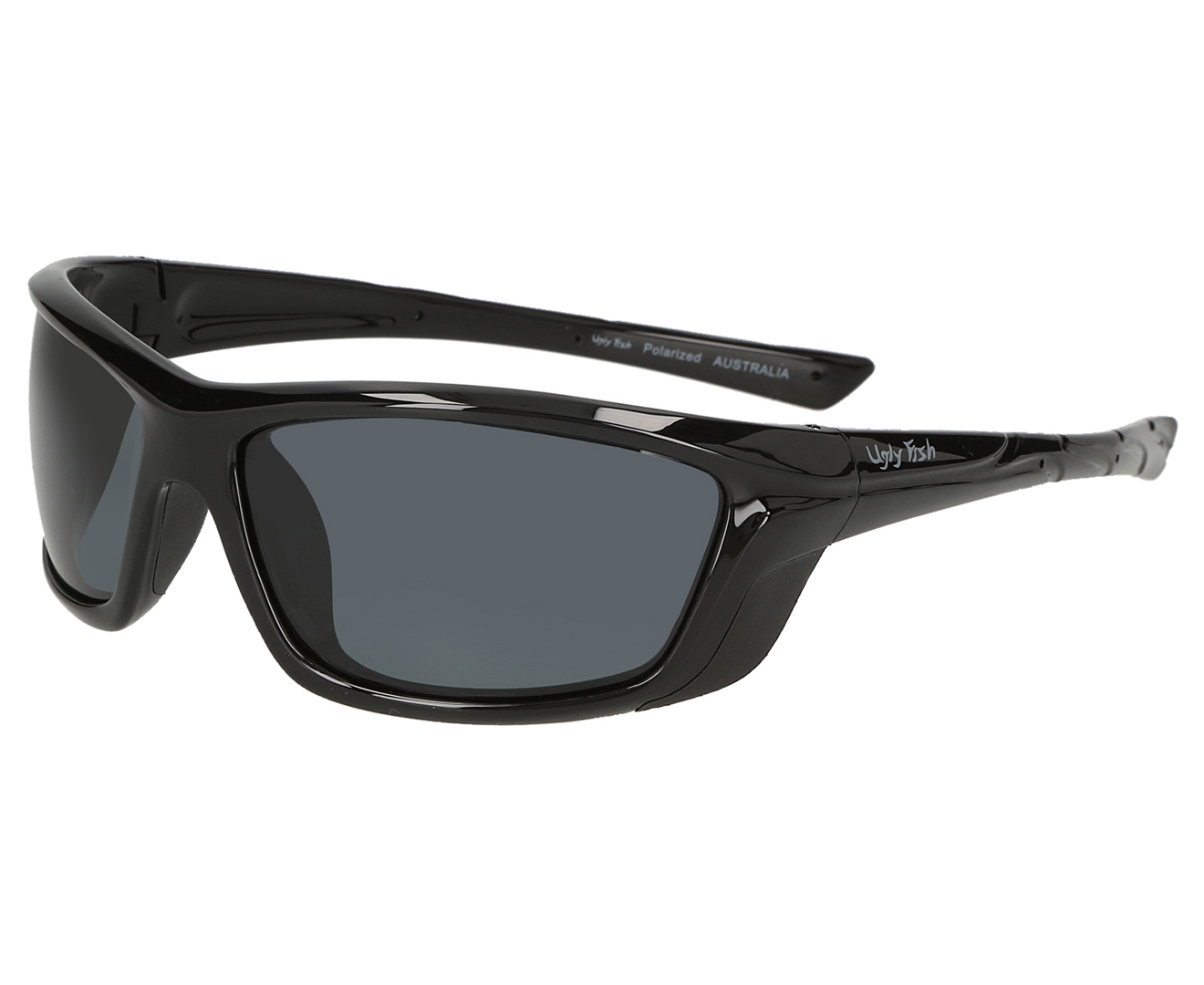 Ugly Fish Pu5994 Unbreakable Polarised Sunglasses - Black Smoke 