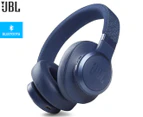 JBL Live 660NC Wireless Headphones - Blue