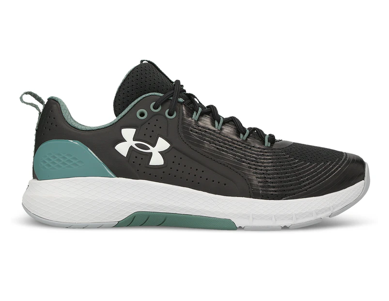 Under Armour Men's Charged Commit 3 Training Shoes - Black/Green