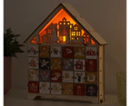 West Avenue House Advent Calendar w/ LED Lights