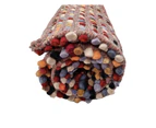 Handwoven Trendy Wool Rug - Jelly Bean - Multi - 80X150cm