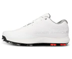 Under Armour Men's Charged Draw RST Wide Fit Golf Shoes - White