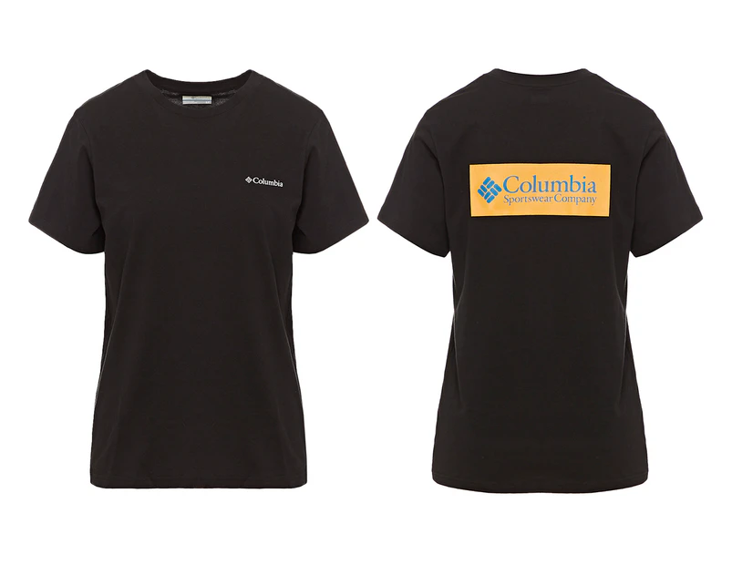 Columbia Women's North Cascades Short Sleeve Tee / T-Shirt / Tshirt - Black
