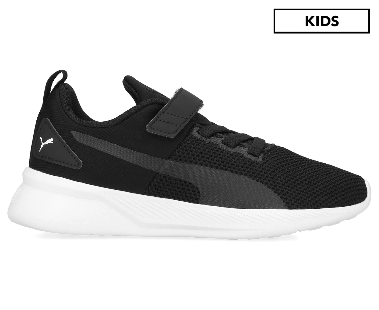 Puma Pre-School Boys' Flyer Runner V Sneakers - Black/White