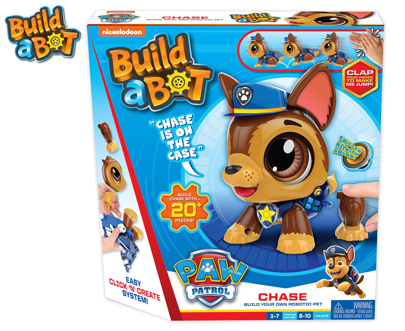 Build a Bot Paw Patrol Chase Robotic Kit