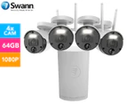 Swann SWNVK-500SD4 4-Camera 4-Channel 1080P HD Wi-Fi NVR Security System