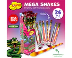 36 x JooJoos Wrapped Mega Snakes 50g