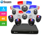 Swann SWDVK-856804RL4DE Enforcer 8-Camera 8-Channel 4K UHD DVR Security System