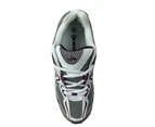 Dunlop Pressure Womens Grey Purple White Sport Running Gym Training Ladies Shoes Synthetic - Grey/Purple