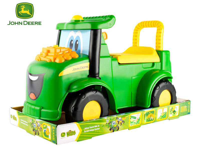 John Deere Ride On Johnny Tractor - Green/Yellow