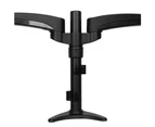 Desk Mount Dual Monitor Arm, Articulating, Height Adjustable