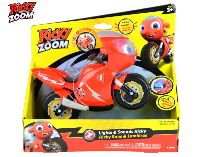 Ricky Zoom Lights & Sounds Vehicle Toy