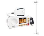 UNIDEN - UM355VHF Waterproof 25 Watt VHF Marine Radio + AXIS MFV3 3dB 104CM VHF Antenna Kit