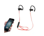 56S Wireless Bluetooth Earphone In-Ear With Mic-Red
