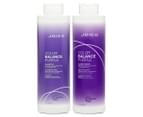 Joico Colour Balance Purple Shampoo & Conditioner Pack 1L 1