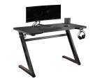 Desky Ergonomic Z Gaming Desk - Black