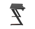 Desky Ergonomic Z Gaming Desk - Black