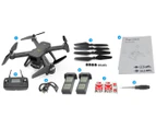 MJX Bugs 20 4K EIS Camera FHD GPS RC Drone 5G WiFi Quadcopter Brushless Motor B20 Tripod Mode 3x Batteries Elinz