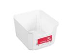 3x Boxsweden Crystal 10L Storage Cube 26cm Home Organiser Storage Holder Box WH