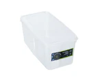 3x Lemon & Lime Keep Fresh 3L/27cm Food Storer Stackable Storage Container w/Lid
