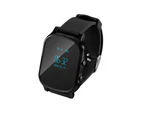 GPS Tracking Locator Anti-Lost Watch Device for iOS and Android - Black