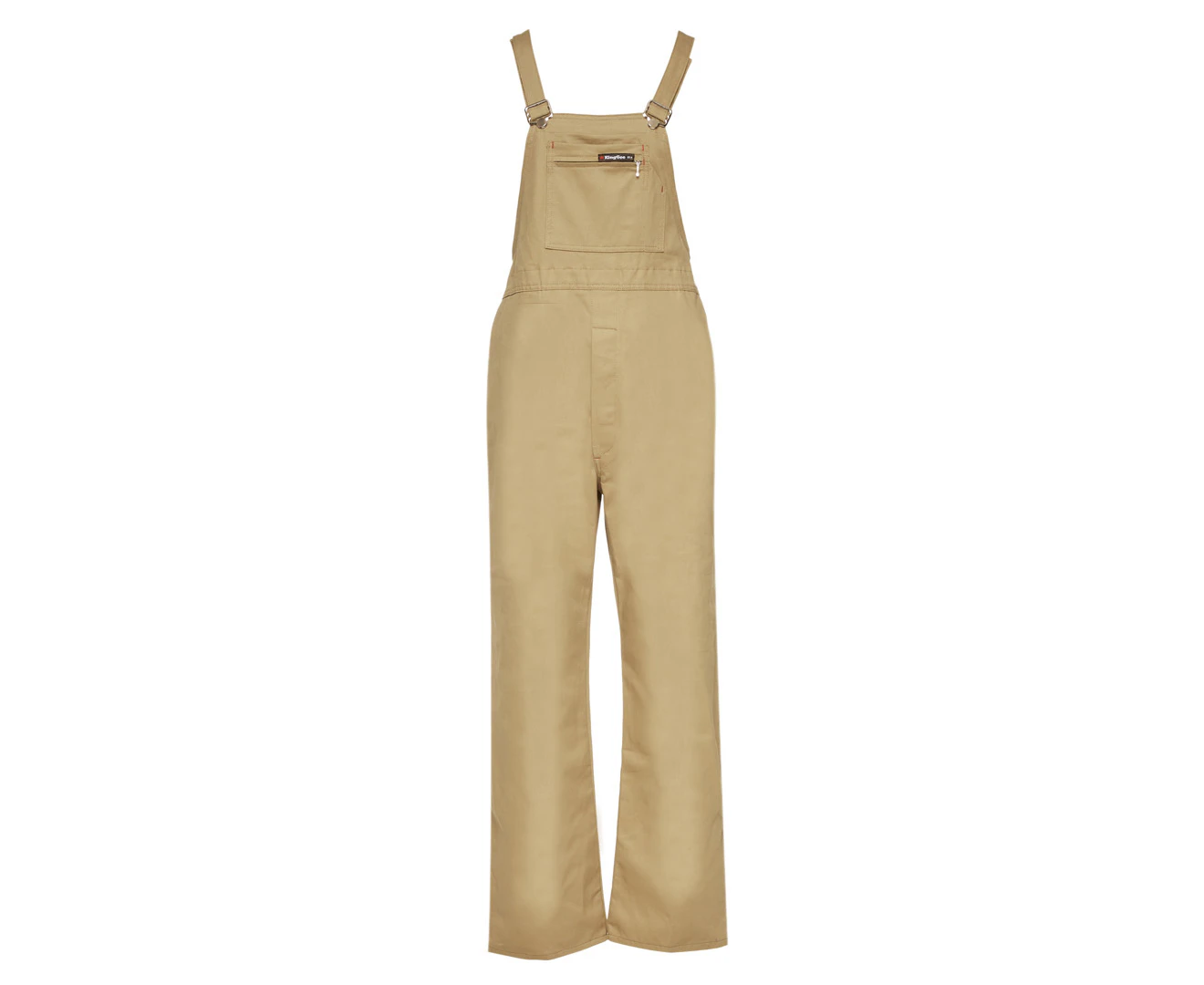 KingGee Men's Bib & Brace Drill Overalls - Khaki