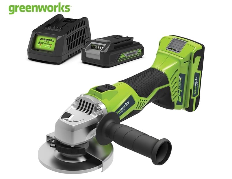 GreenWorks Greenworks 24V Battery Powered Angle Grinder AGG302 