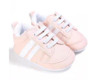 Baby Toddler Sporty Soft Sole Sneakers - Pastel Pink - Pink
