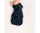 Tommee Tippee Grobag Baby Cotton 2.5 TOG Snuggle Sleeping Bag Moon Child BL - 3-9M