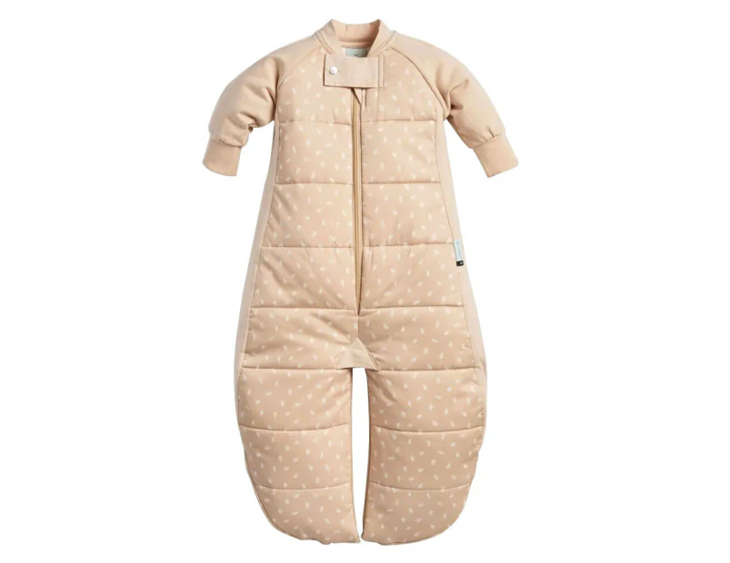 Ergopouch Sleep Suit Organic Cotton Sleeping Bag TOG 3.5 for Baby 8-24m Golden - Golden
