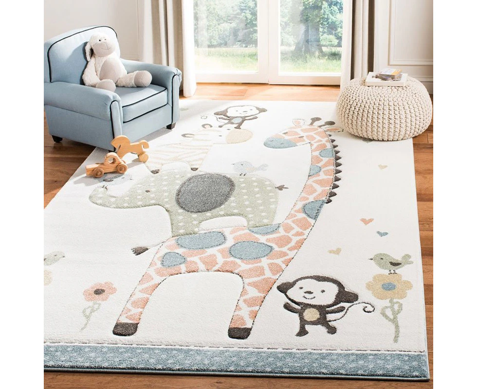 ALL 4 Kids Safari Animal Rug - Small 120 X 160 cm