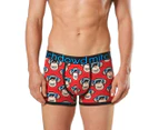 Mitch Dowd Men's Chimp Face Fitted Trunks 2-Pack - Multi