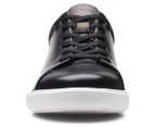 Clarks Men's Cambro Low Leather Sneakers - Black