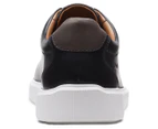 Clarks Men's Cambro Low Leather Sneakers - Black