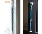 (Blue) - Mighty Paw Tinkle Bells, Premium Quality Dog Doorbells, Housetraining Doggy Door Bells for Potty Training
