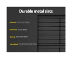 Metal Bed Frame Queen Size Mattress Base Platform Foundation Black Dane