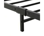 Metal Bed Frame King Size Mattress Base Platform Foundation Black Dane