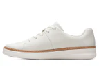 Clarks Women's Kerris Lace Leather Sneakers - White