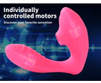 Urway Vibrator Sucking Oral Tongue Clit Stimulator Pump Woman Sex Toys Pink
