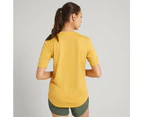 Kathmandu SUN-Stopper Women's Short Sleeve T-Shirt - Yellow Biscotti