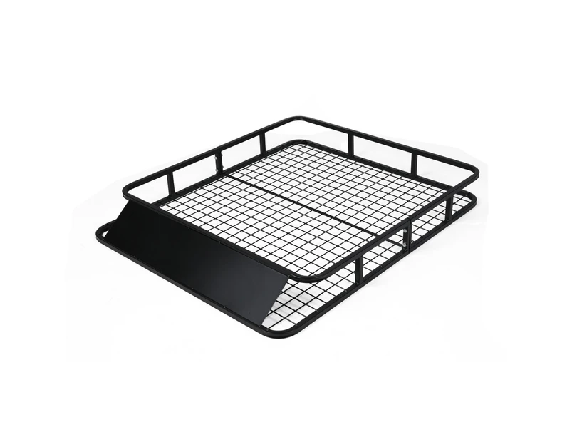 Universal Roof Rack Basket Heavy duty Steel Luggage Carrier Cage Vehicle Cargo