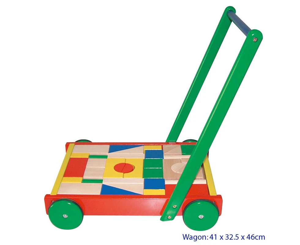 Viga Toys - Baby Walker with Blocks