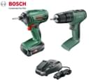 Bosch 18V Hammer Drill & Impact Driver Kit 1