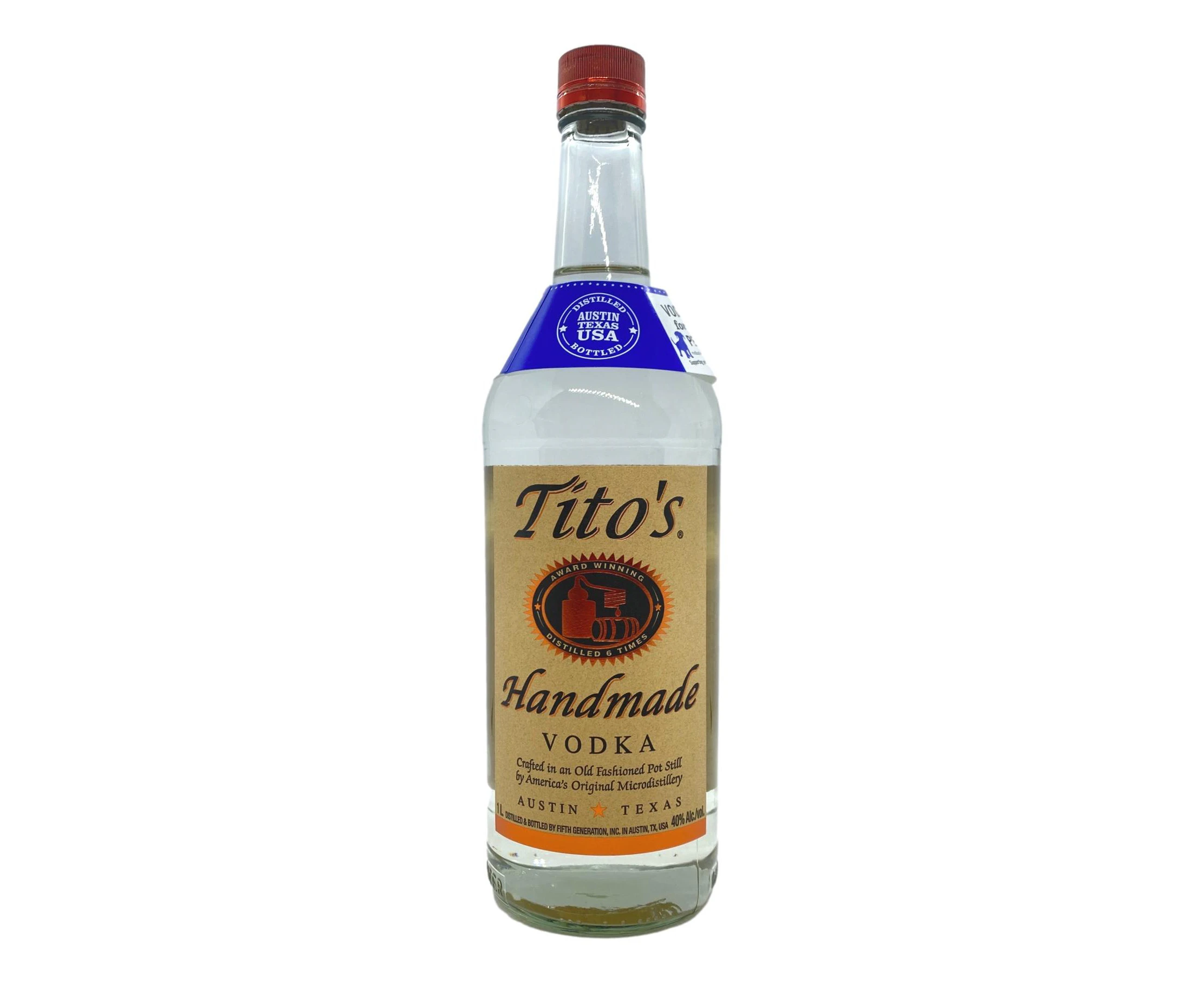 Tito's Handmade Gluten Free Vodka 1L