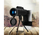High Power Magnification Monocular Telescope with Smart Phone Holder