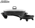 Sunbeam DiamondForce Banquet Frypan & Skillet Set - Black PUM4000DF